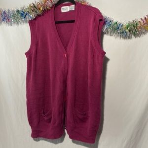 Mainstreet Blues y2k Purple Vest